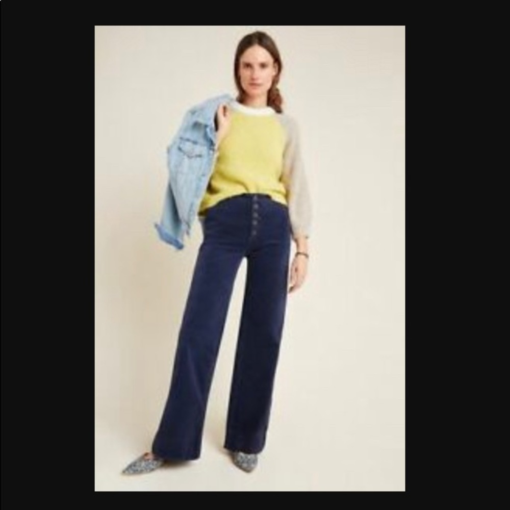 💎Anthropologie Pilcro High Waisted Cords 28💎